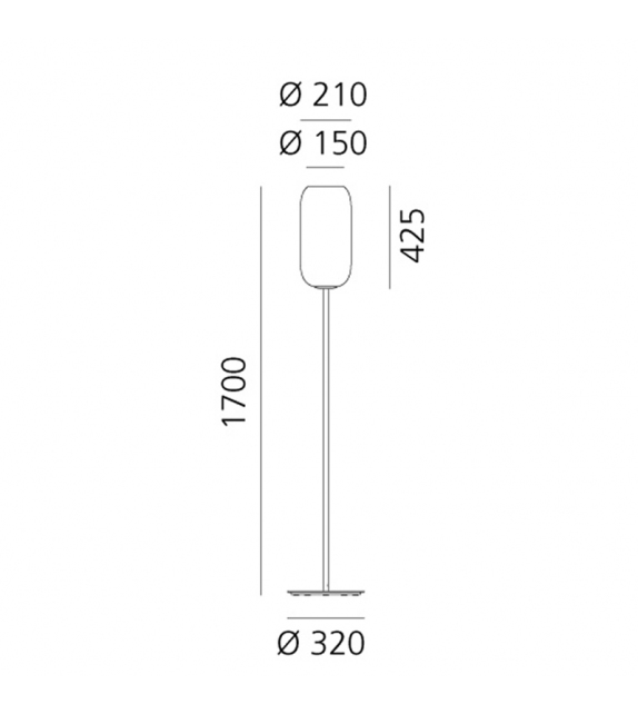 Gople Artemide Lámpara de Mesa