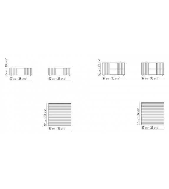 Groundpiece Flexform Couchtisch