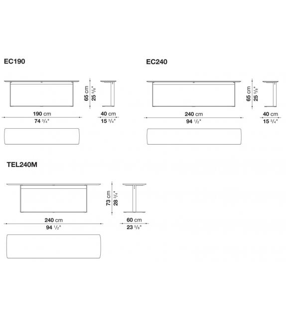 Eileen Console B&B Italia