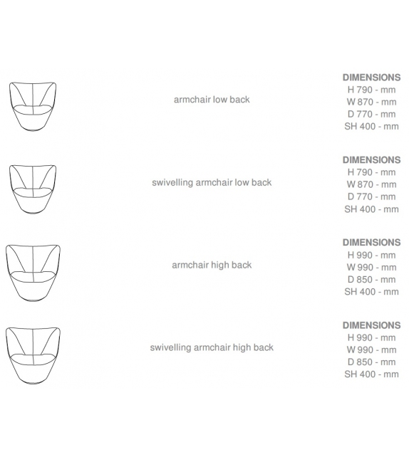 Anda Ligne Roset Sessel