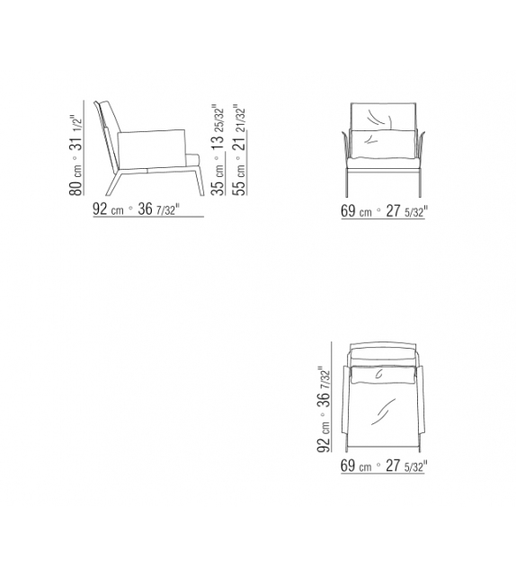 Happy Hour Flexform Armchair