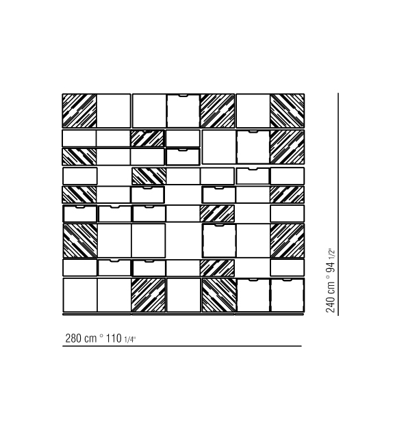 Infinity Flexform Bibliothèque