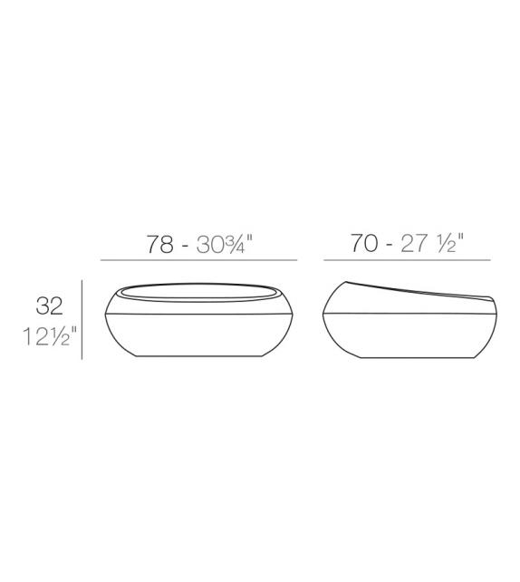 Noma Low Vondom Pouf