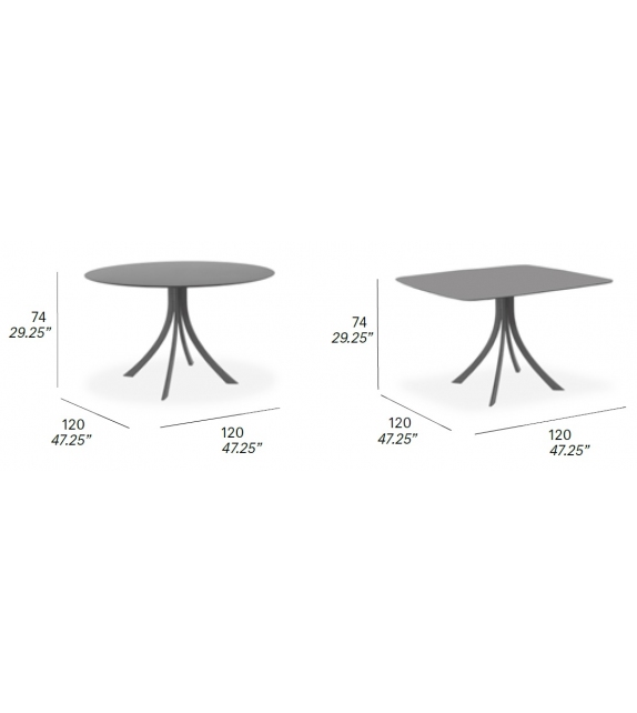 Falcata Outdoor Expormim Tisch