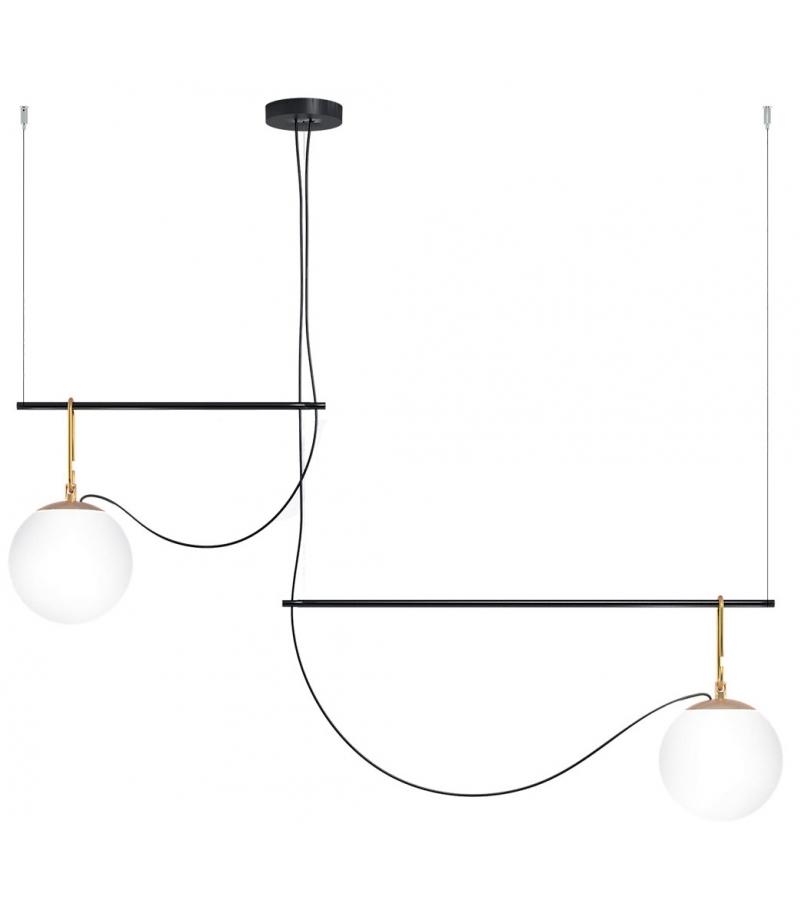 Nh S3 2 Arms Artemide Lampada a Sospensione