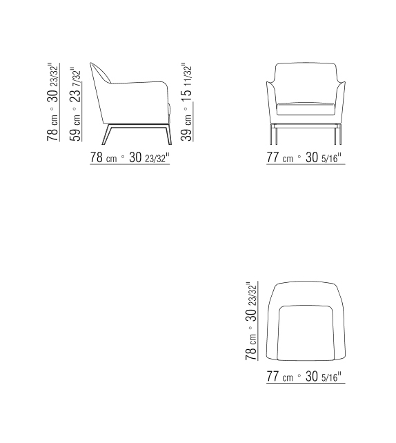 Luce Flexform Poltrona