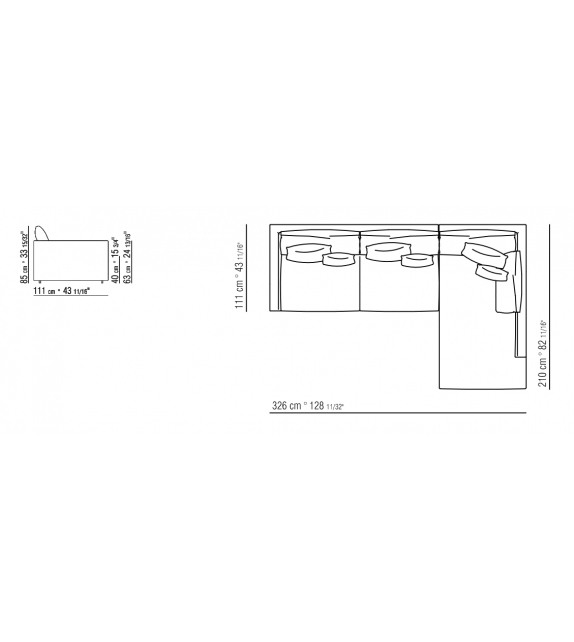 Magnum Sofa Flexform