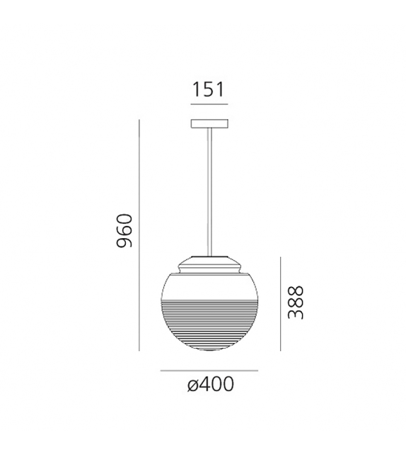 Vitruvio Artemide Suspension