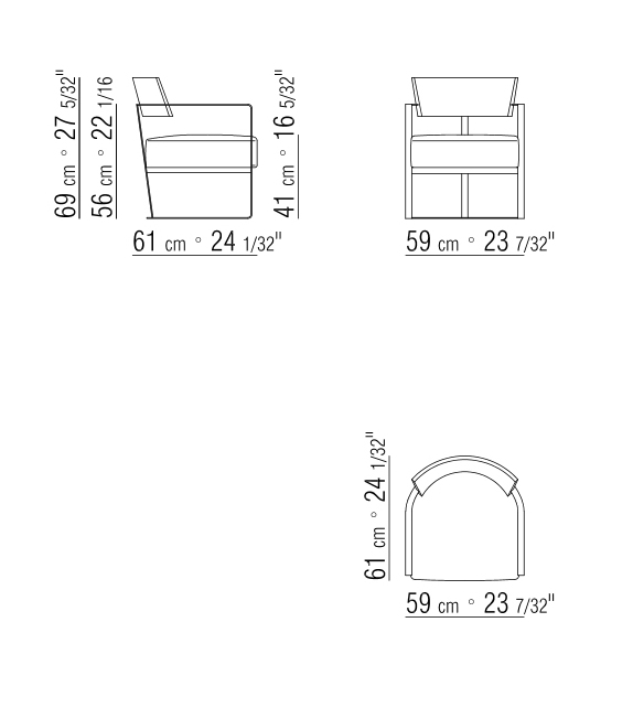 Morgan Flexform Sessel