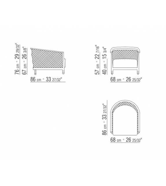 Mozart Flexform Butaca