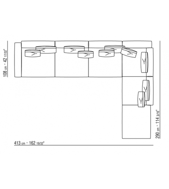 Newbridge Flexform Modular Sofa