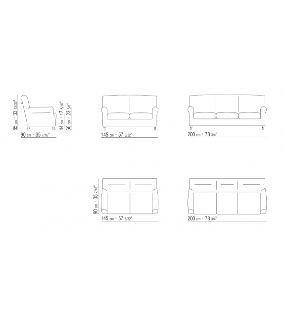 Nonnamaria Flexform Sofa