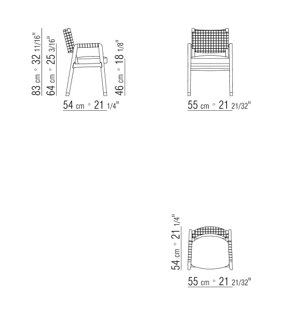 Ortigia Flexform Sillón