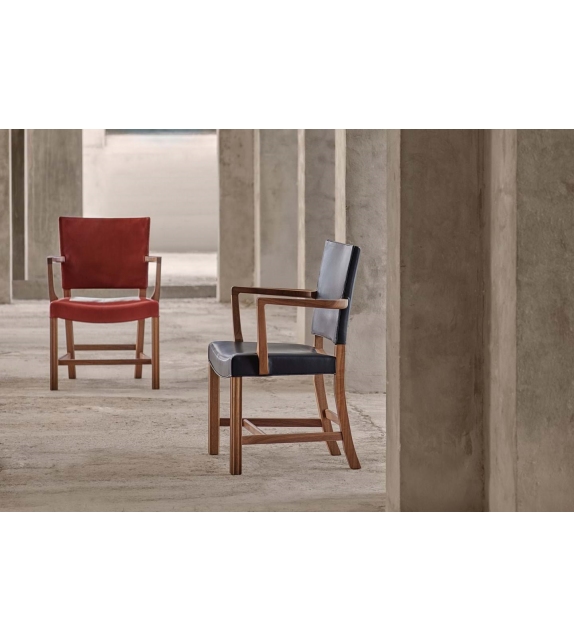 KK37581 The Red Armchair Large Carl Hansen & Søn Sedia