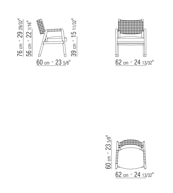 Ortigia Flexform Butaca
