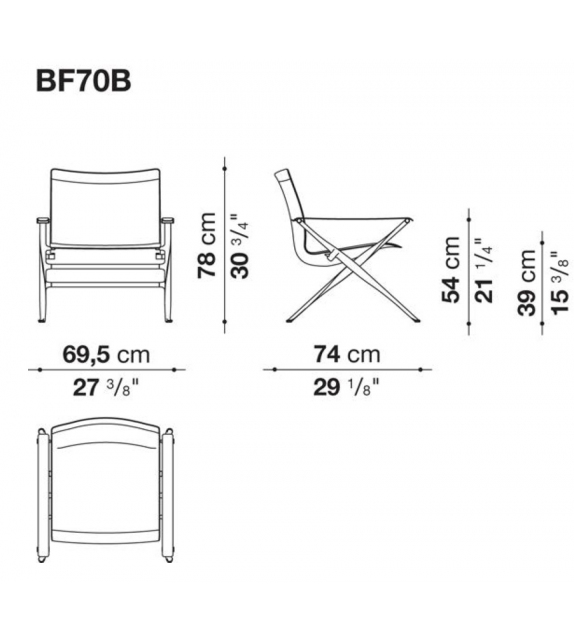 Beverly '14 B&B Italia Fauteuil