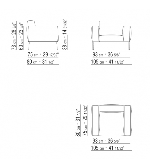 Romeo Compact Flexform Butaca