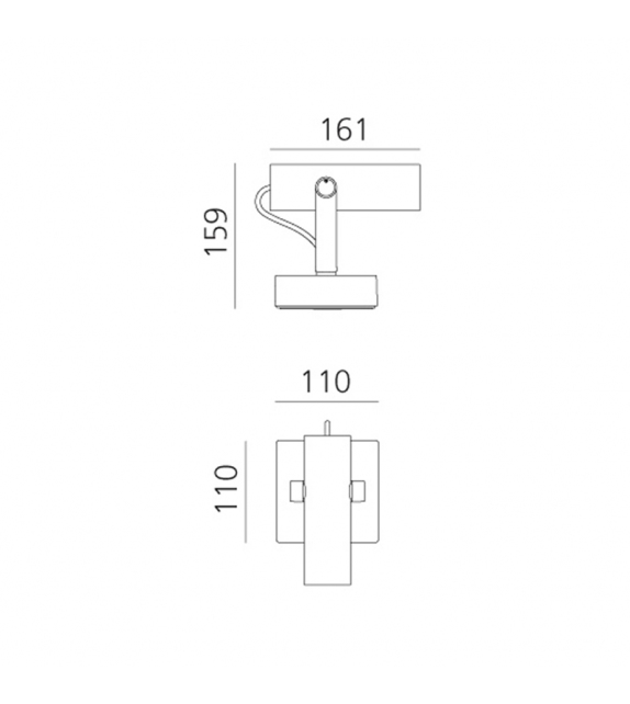 Antarktikos White Light Artemide Outdoor Lámpara