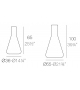 Chemistubes - Erlenmeyer Vondom Vase