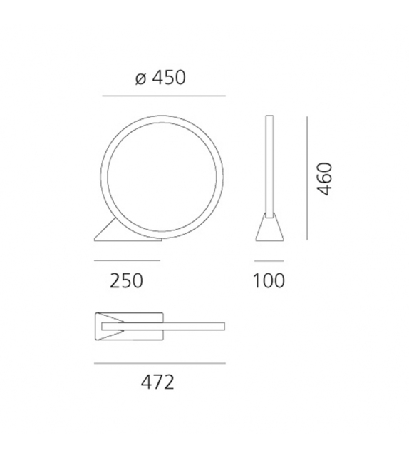 "O" Artemide Outdoor Lampada da Soffitto / Parete