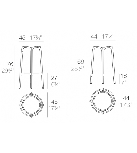 Brooklyn Vondom Stool