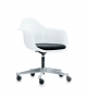 Eames Plastic Armchair PACC Chaise Pivotant Avec Coussin Vitra