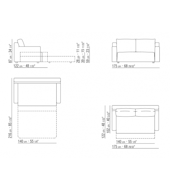 Winny Flexform Sofabed