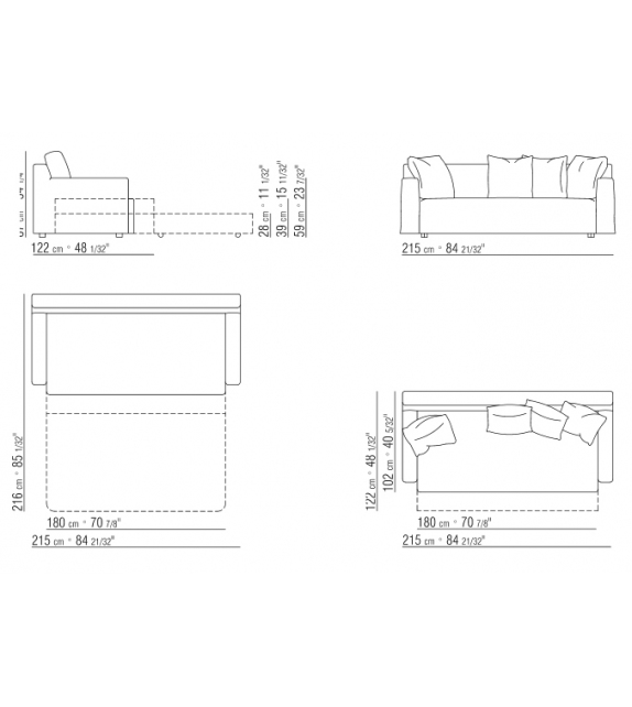 Winny Sofà-Cama Flexform