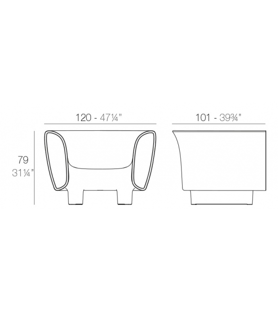 Bum Bum Armchair Vondom