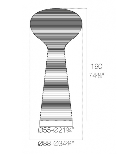 Bloom Floor Lamp Vondom