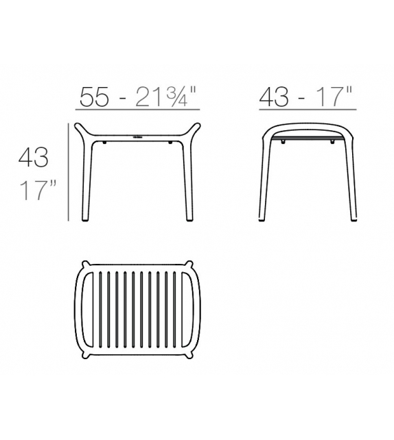 Ibiza Vondom Table D'Appoint