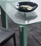 Oskar B&B Italia Table With Glass Top