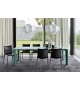 Oskar B&B Italia Table With Glass Top
