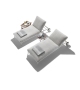 Atlante Flexform Chaise Lounge