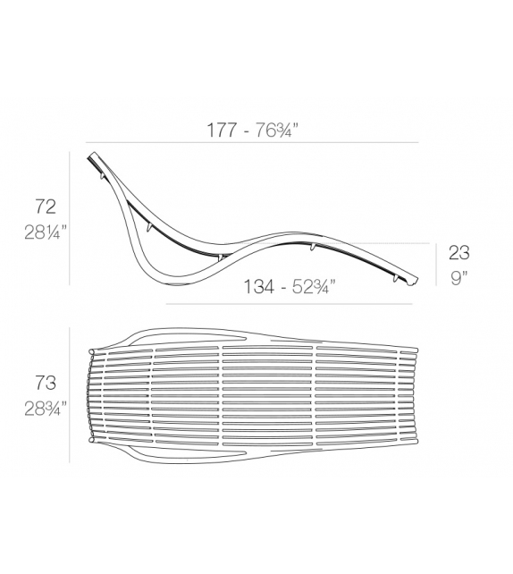 Ibiza Vondom Lettino