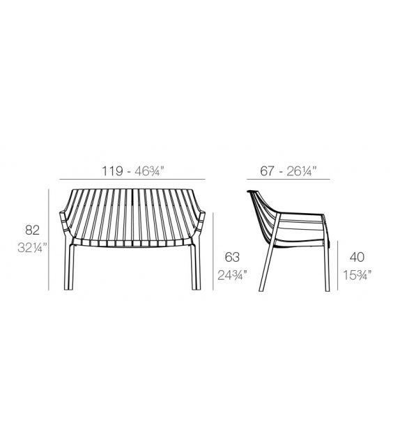 Spritz Vondom Canapé