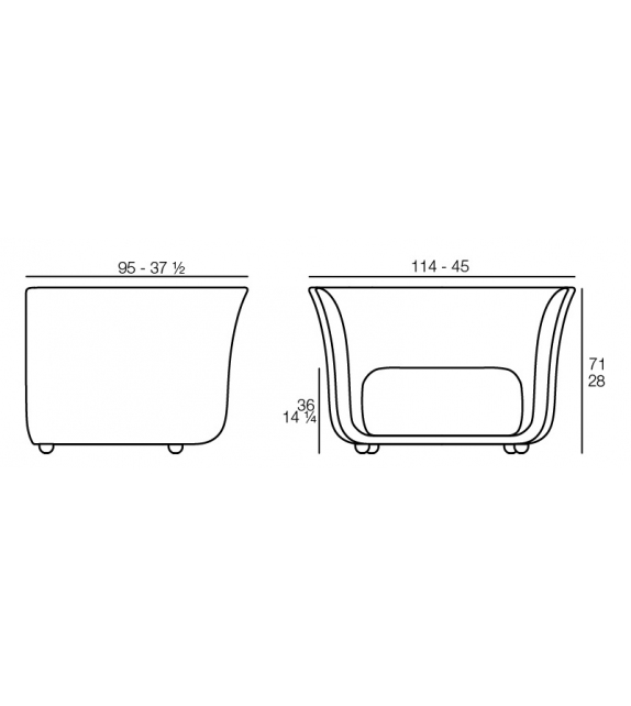 Suave Vondom Poltrona