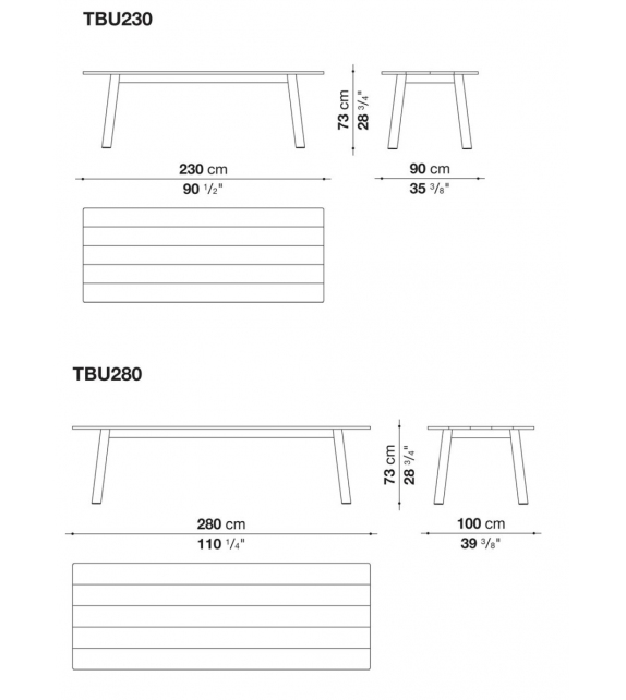 Bull Table B&B Italia