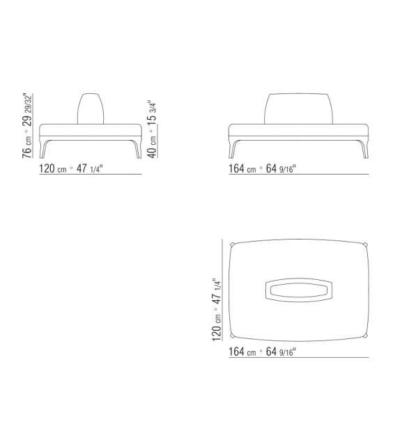 Dragoonfly Flexform Bench