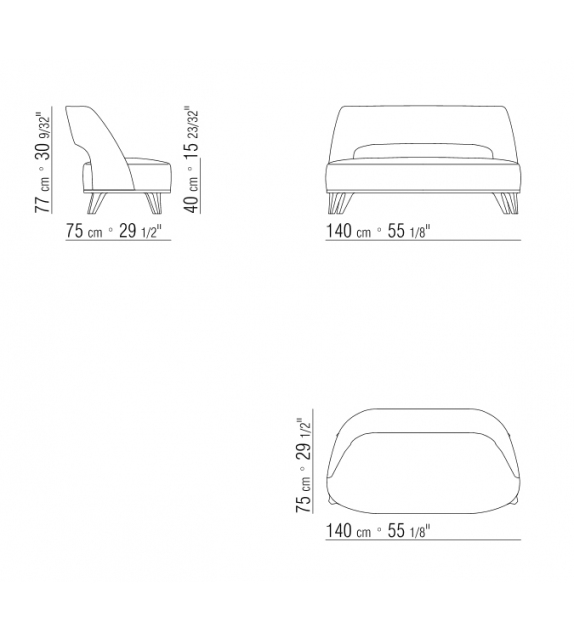 Ermione Sofa Flexform