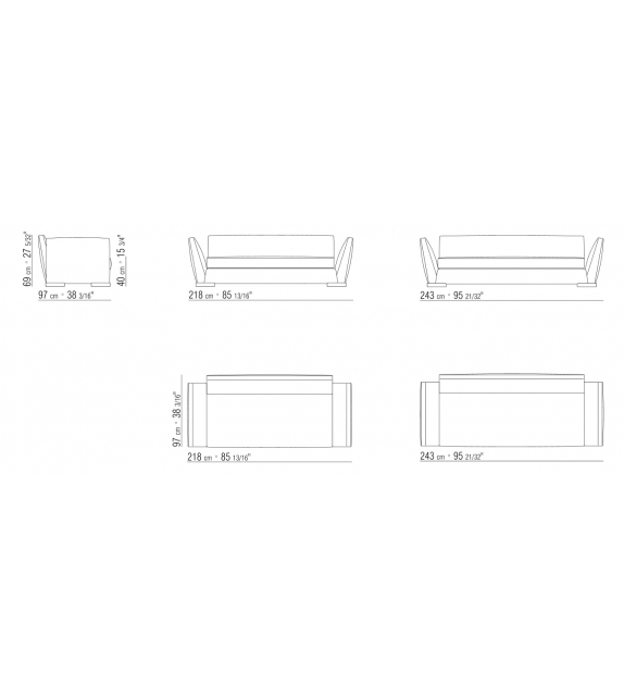 Ginevra Sofa Flexform