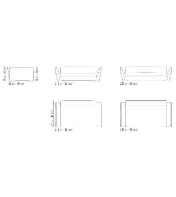 Ginevra Flexform Sofa