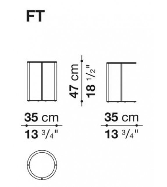 Frank B&B Italia Table D'appoint