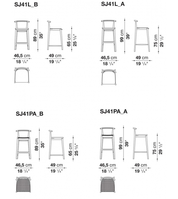 Jens B&B Italia Tabouret