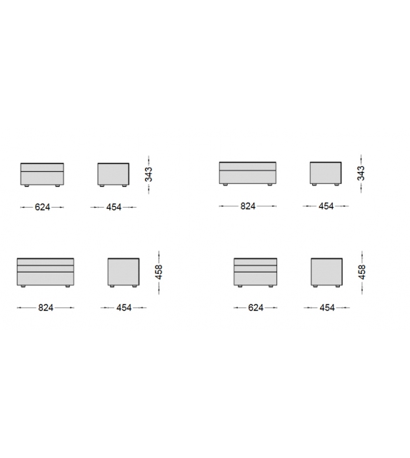Boxes Porro Table De Chevet