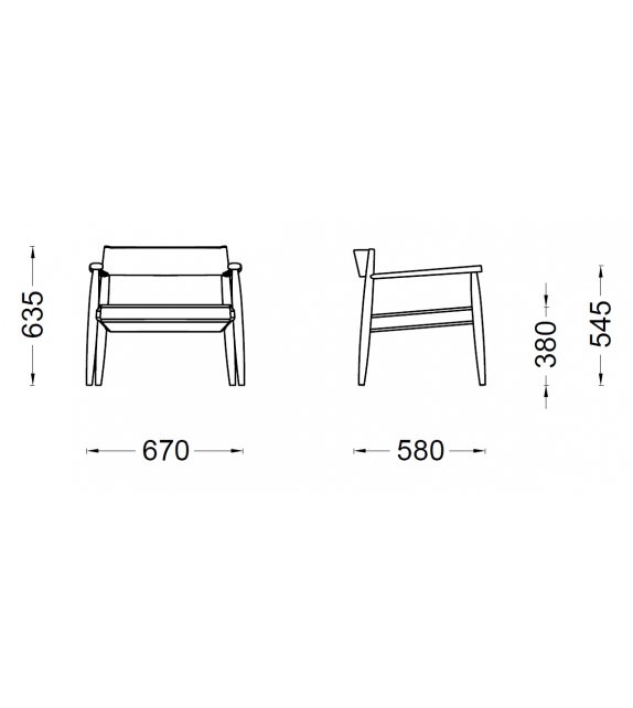 Ghiaccio Porro Armchair