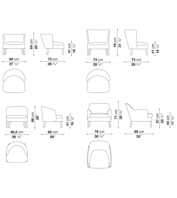Febo Maxalto Armchair