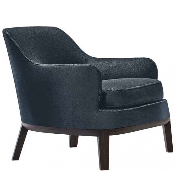 Febo Maxalto Poltrona con Base in Rovere