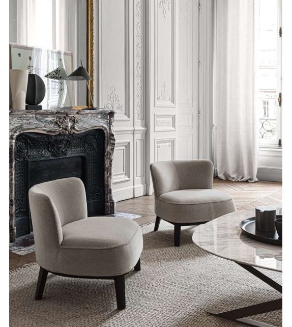 Febo Maxalto Fauteuil avec Base en Chêne