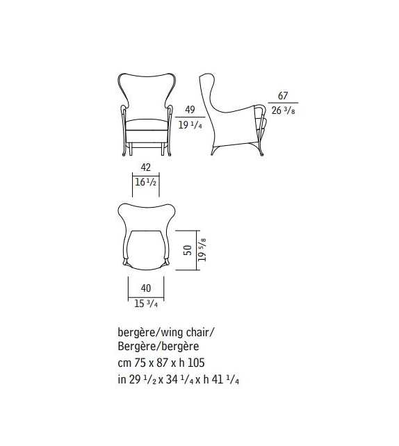 Progetti Bergère Basse Giorgetti